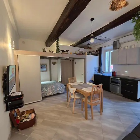Meynadier 66 - Appartement Tres Calme Avec Cour Privative, Plage, Gare, Palais A 300M